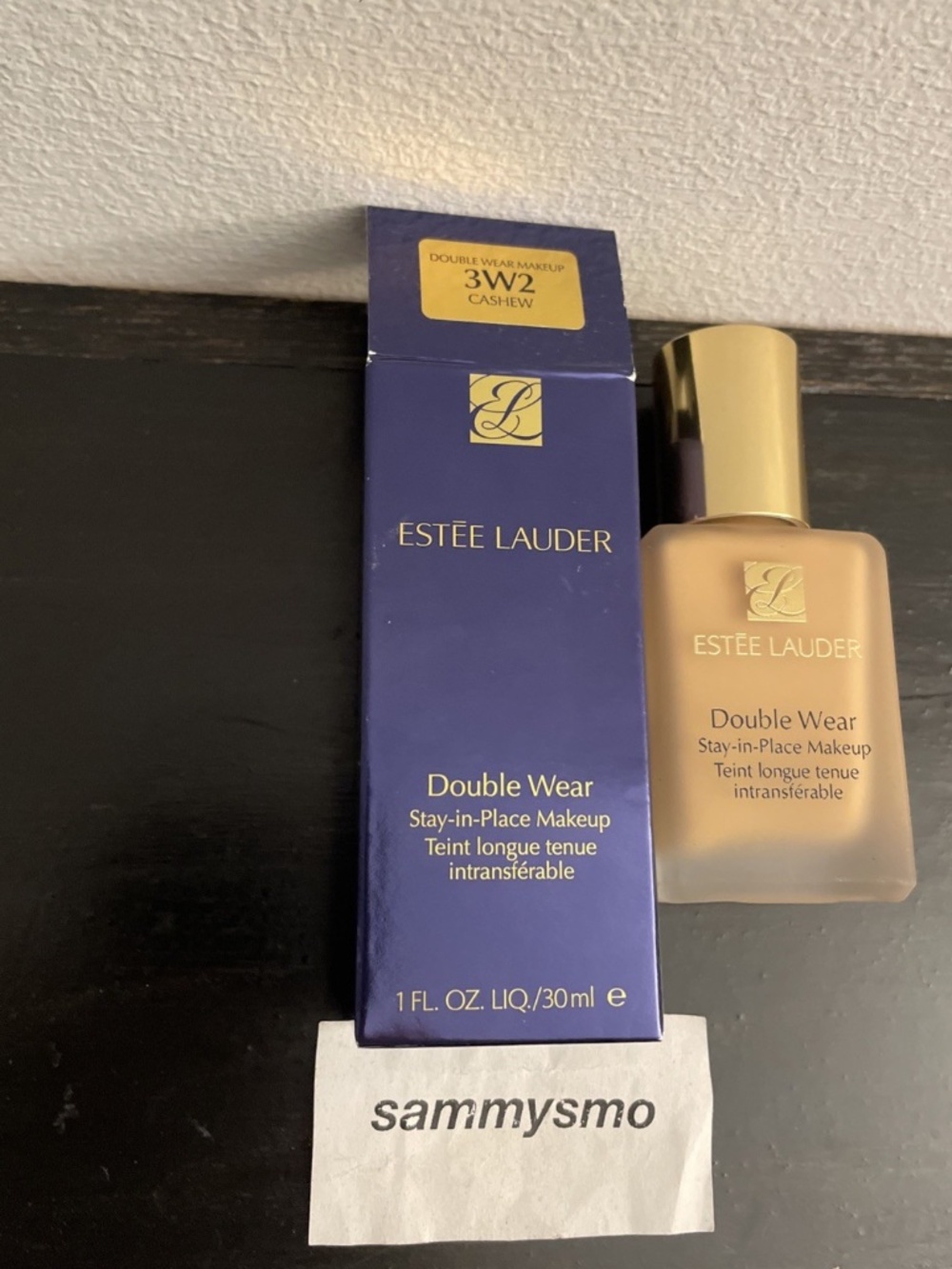 Estee Lauder Double Wear Stay-in-Place Foundation Old Formula 3W2 CASHEW